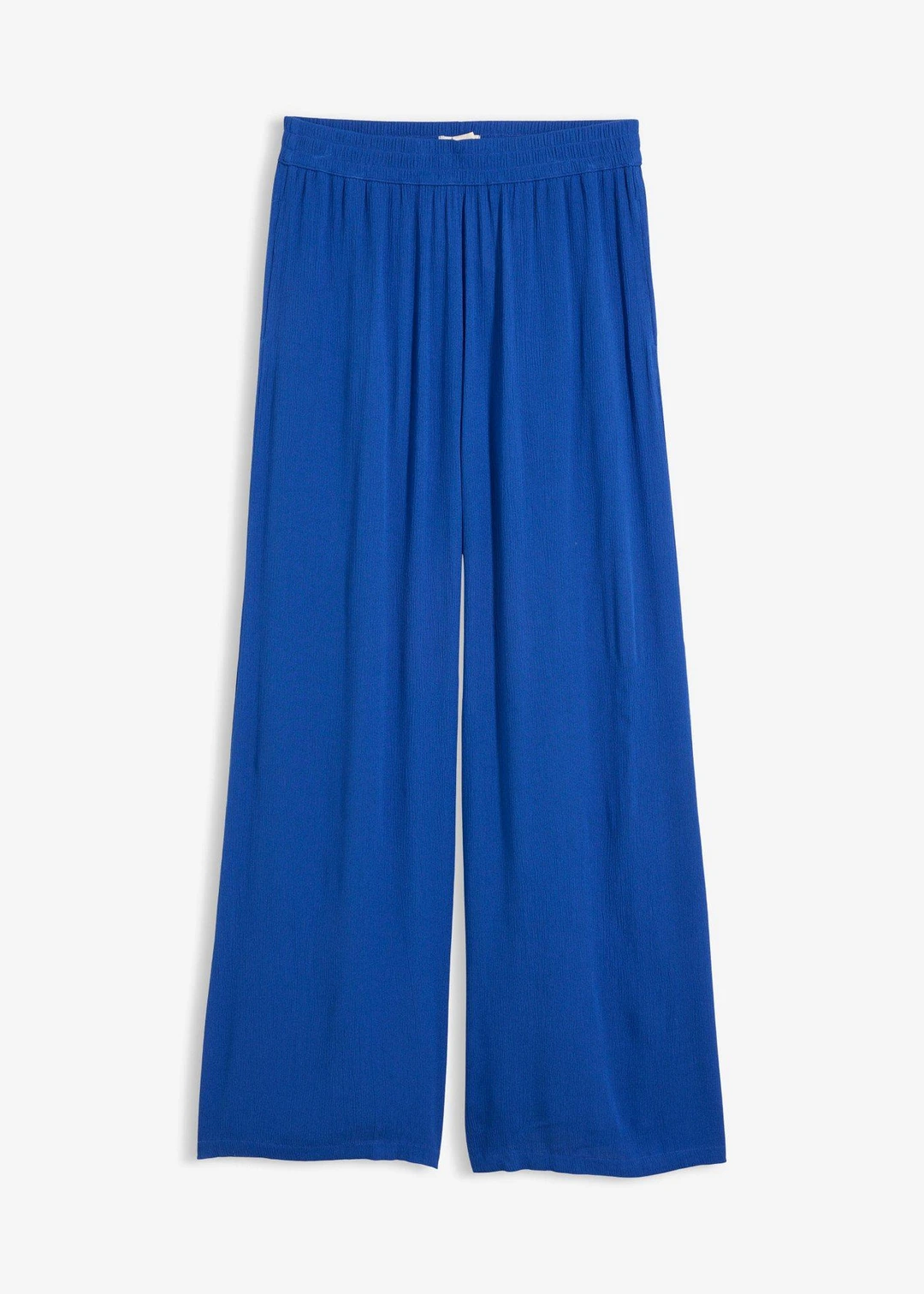 Pantalon taille élastiquée en viscose fluide