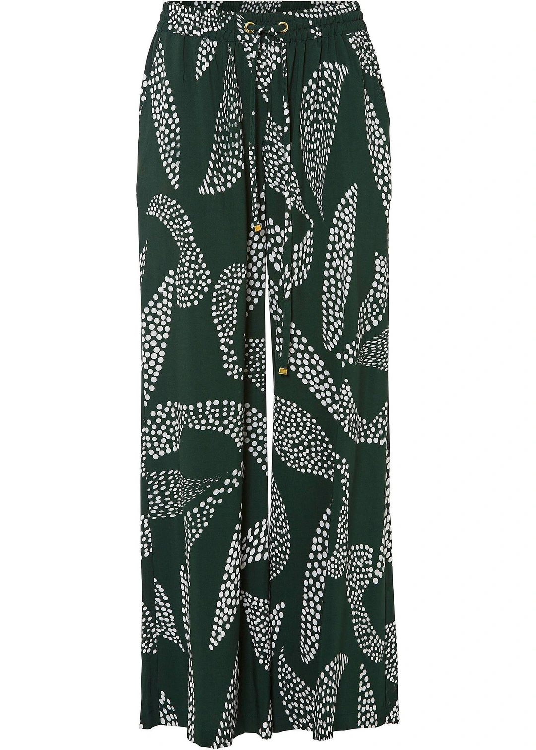 Pantalon large en viscose