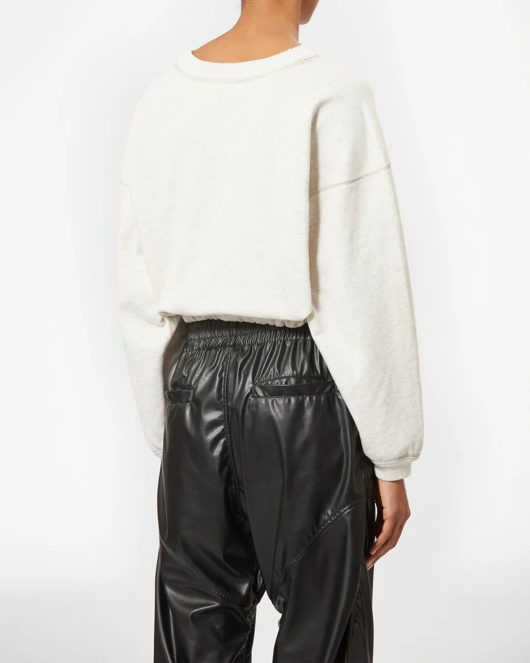 Sweatshirt Margo - Femme - Écru - Taille 40 - Marant Étoile - 3