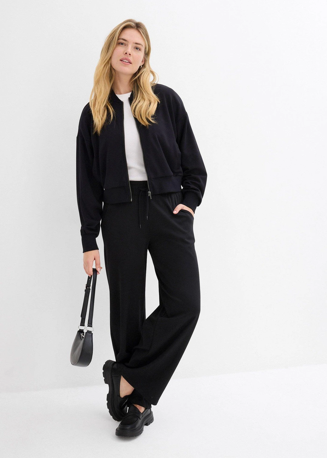 Pantalon en jersey interlock - 2