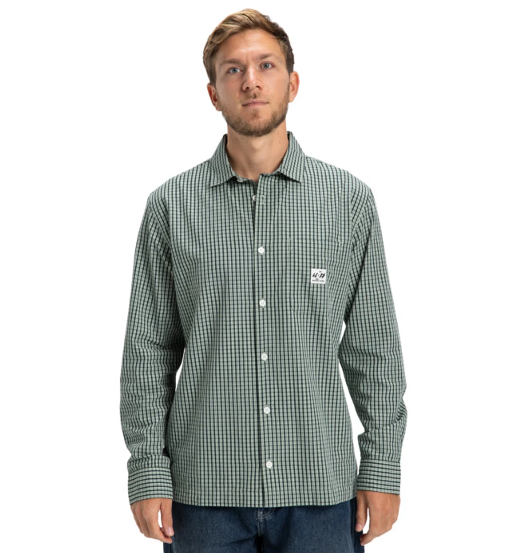 Game On - Chemise manches longues Vert Homme