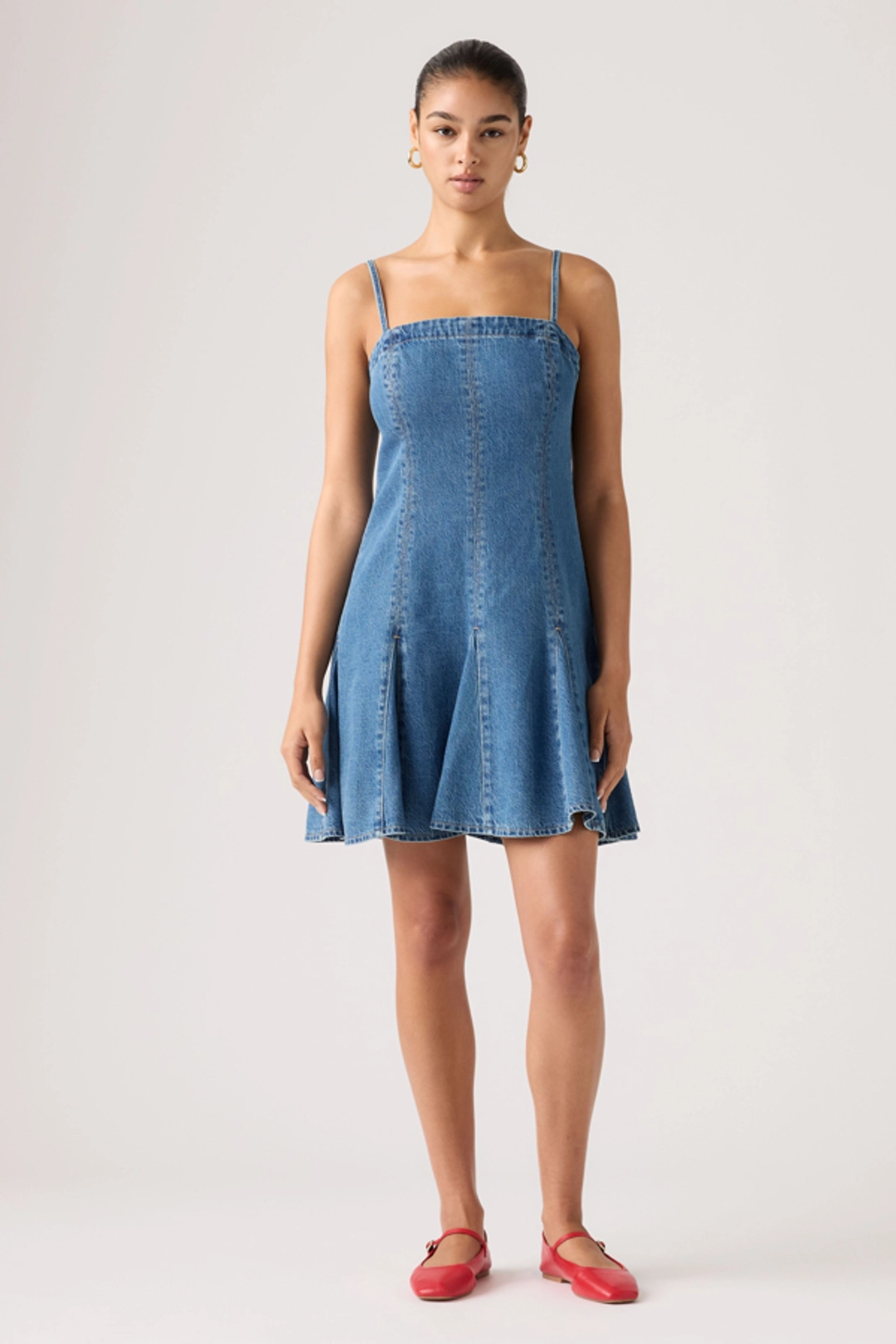 Levi's Robe Denim Godet - Femme - Bleu / Godet All Day - XS - 2