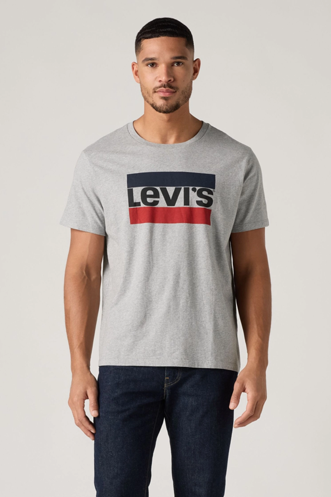 Levi's T Shirt Graphique Sportswear - Homme - Noir / Stonewashed Black - 2XL - 2