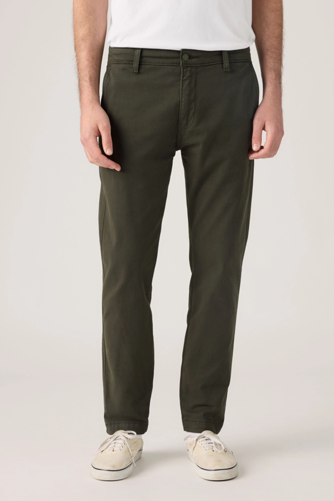 Levi's Pantalon XX Chino Standard Taper - Homme - Noir / Mineral Black Shady - 40X34 - 2
