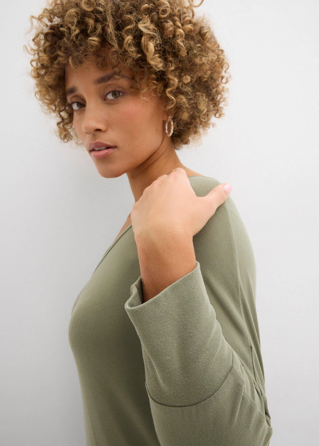 T-shirt oversize en viscose fluide - 3