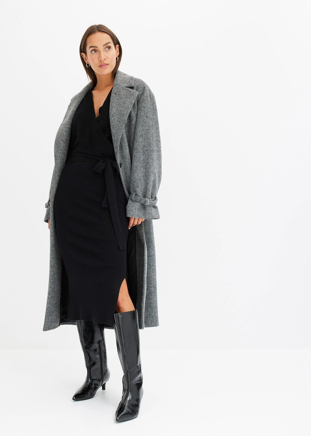 Robe fluide en maille de viscose mélangée - 2