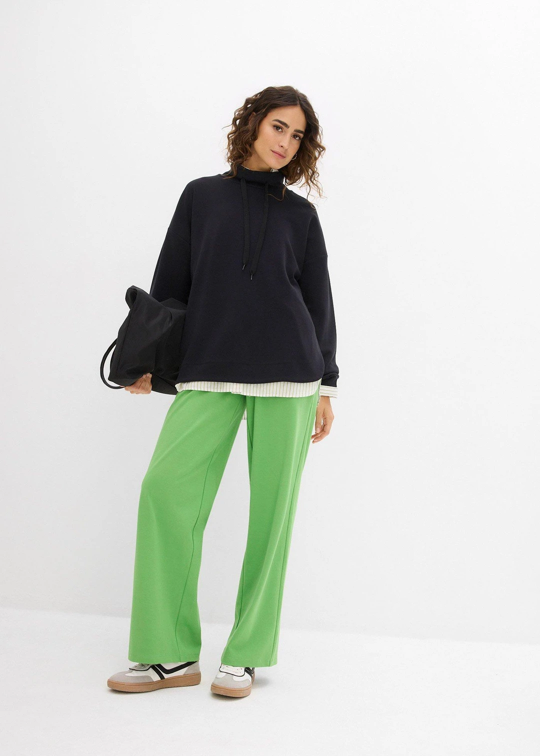 Pantalon en jersey interlock - 2