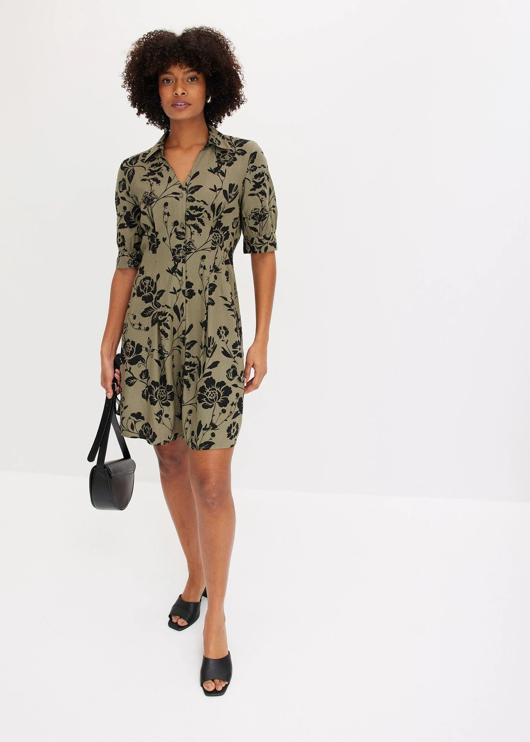 Robe-chemise en viscose fluide - 2