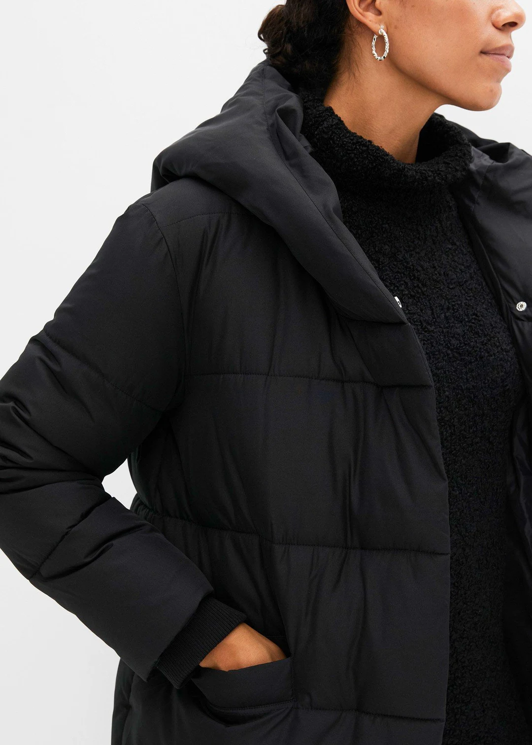 Doudoune longue et oversize