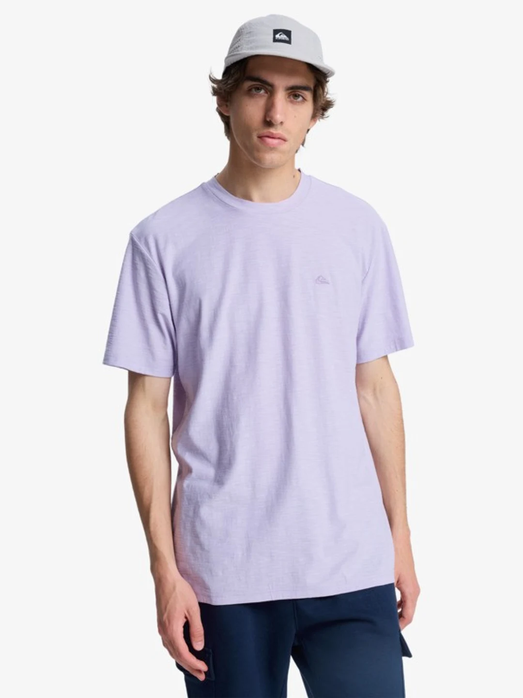 Slub Roundneck - T-Shirt à manches courtes pour Homme Noir