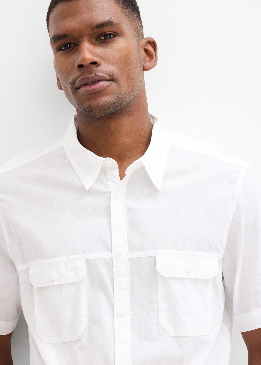 Chemise manches courtes 100% coton - 3