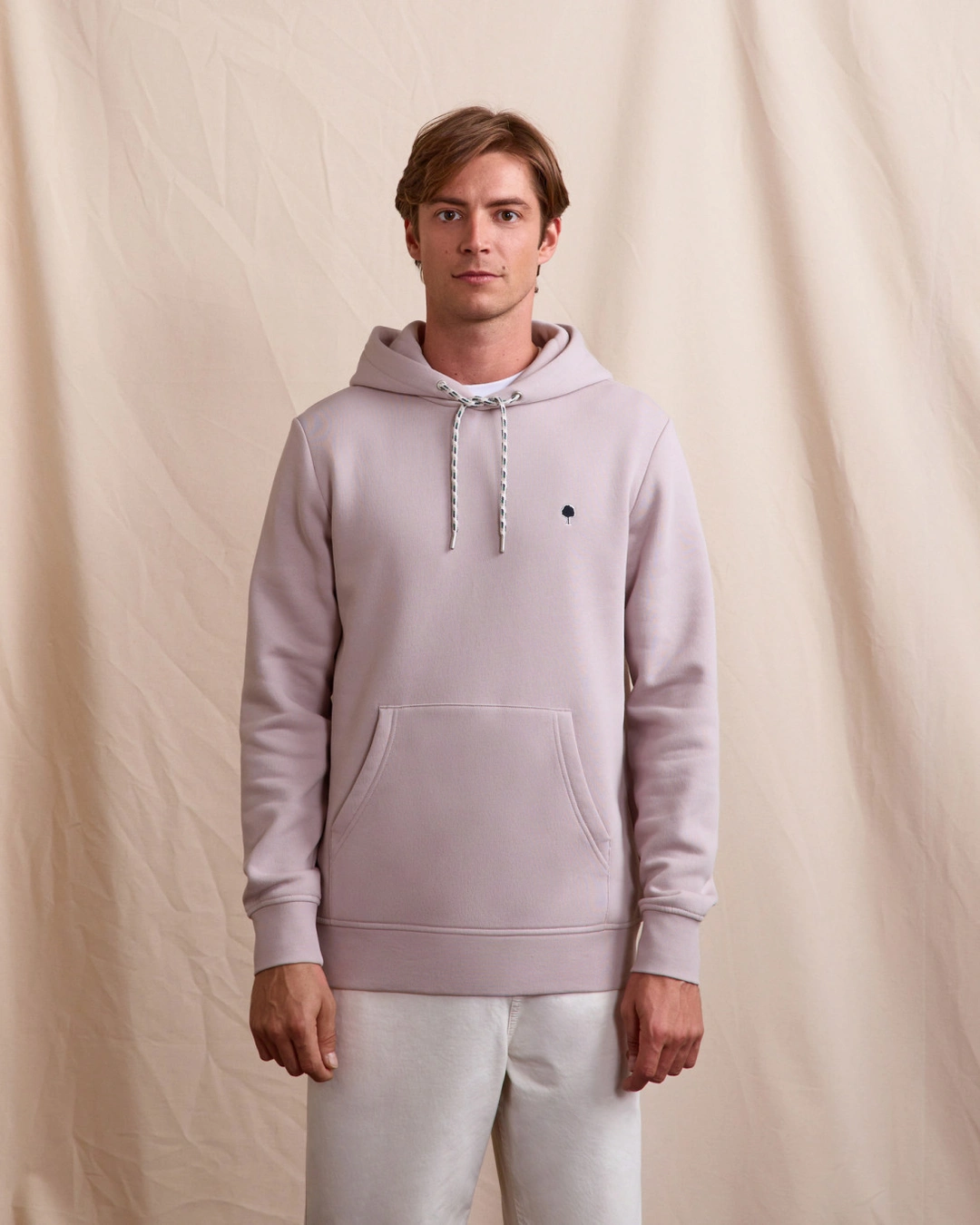 Sweat à capuche brique clair - DIRAC