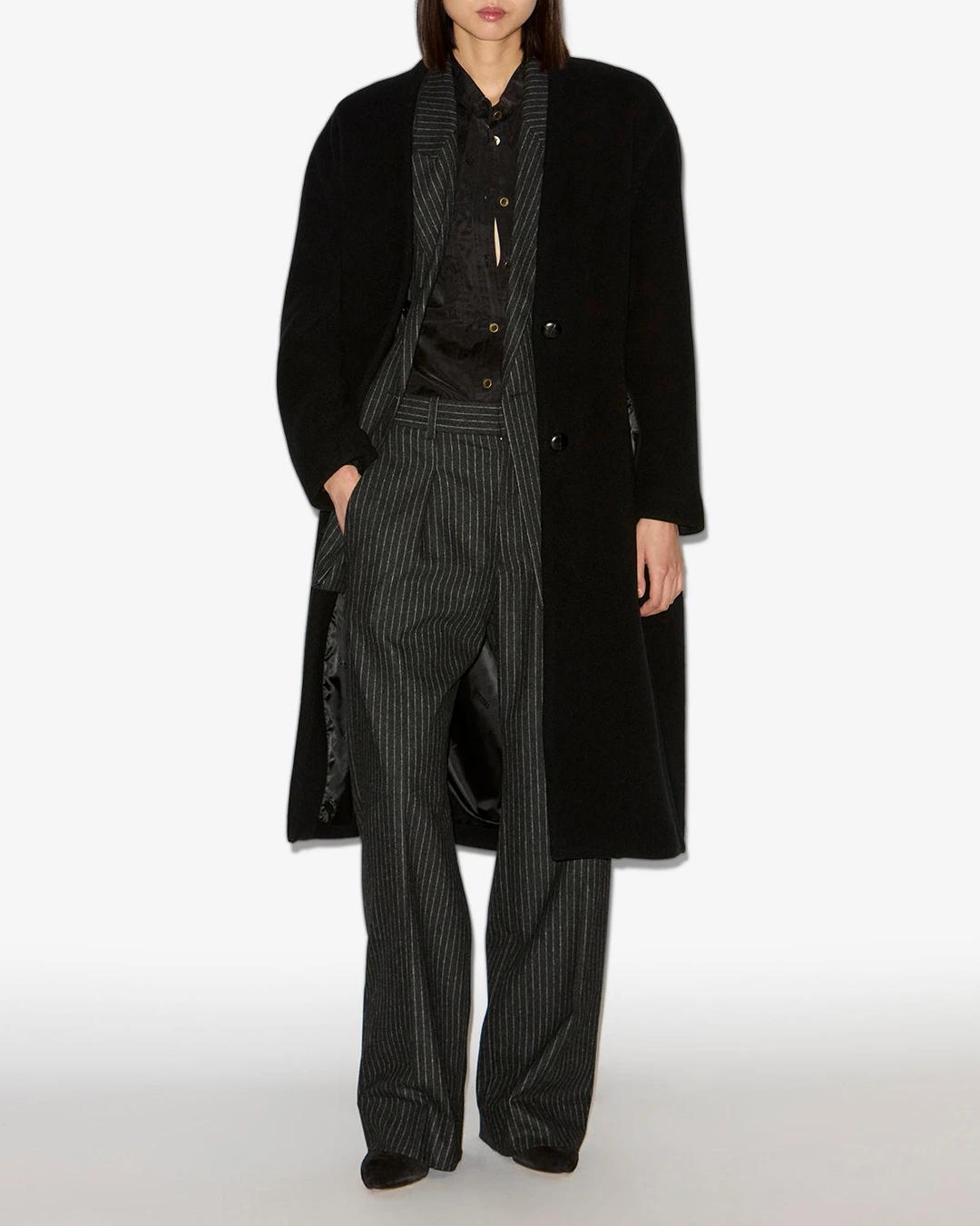 Manteau Florane - Femme - Noir - Taille 40 - 4