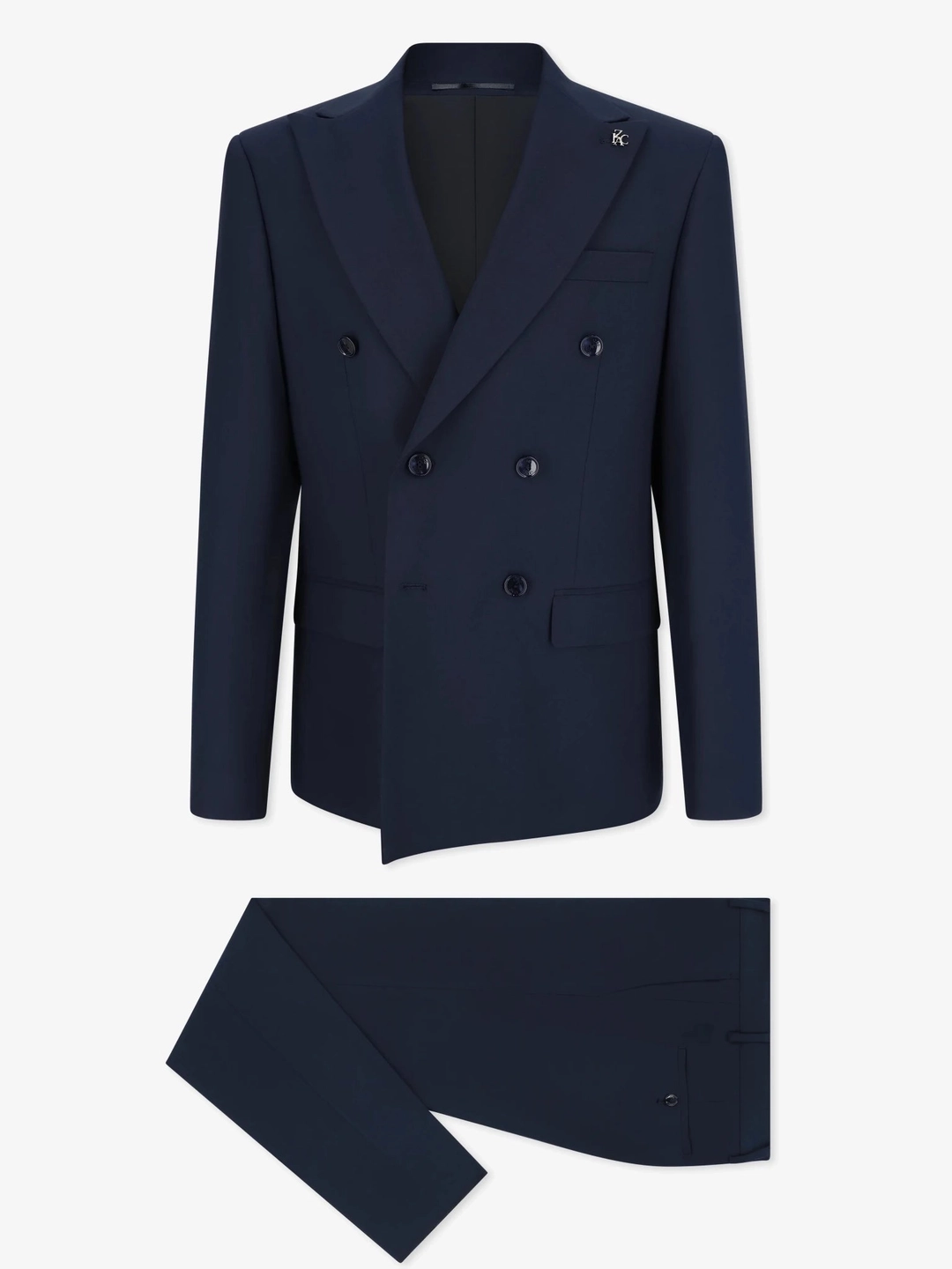 IZAC - Costume croisé marine