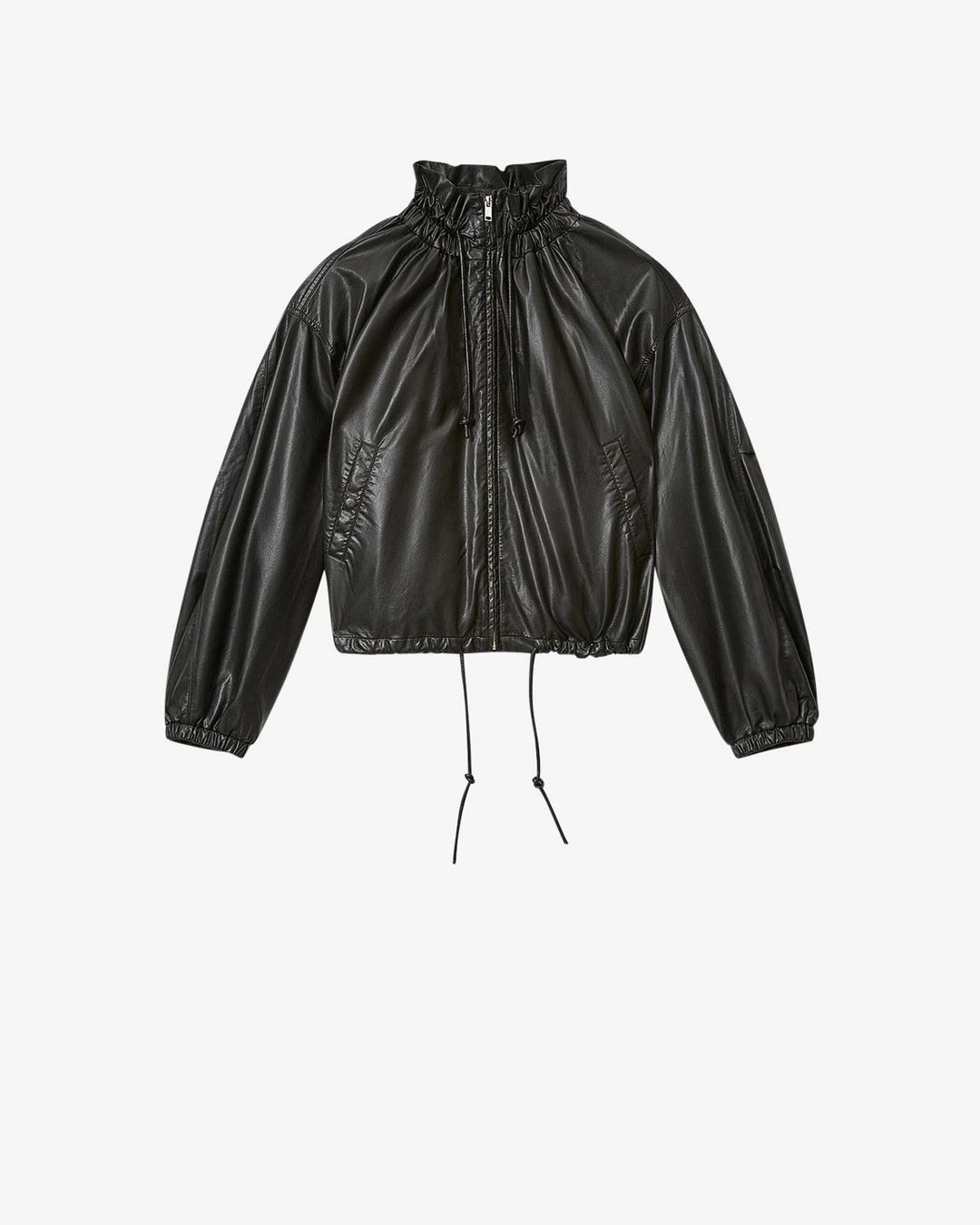 Veste Neela Façon Cuir - Femme - Noir - Taille 42 - Marant Étoile