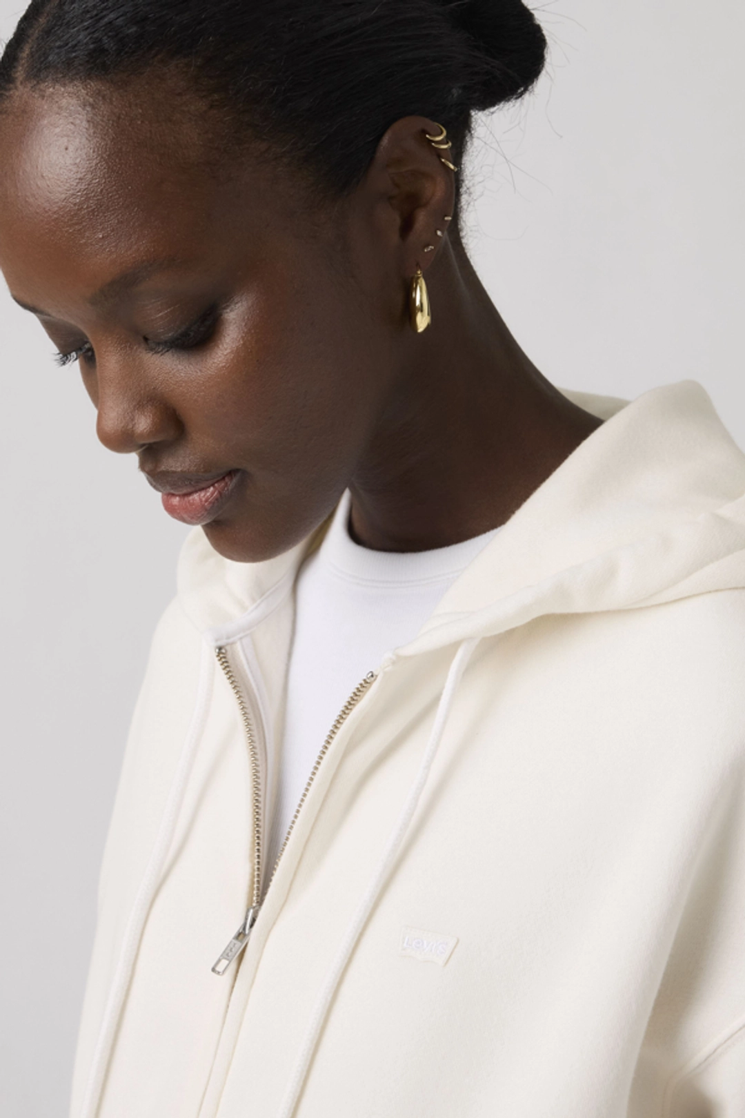 Levi's Sweat À Capuche Zip Up Everyday - Femme - Bleu / Country Air - XS - 2