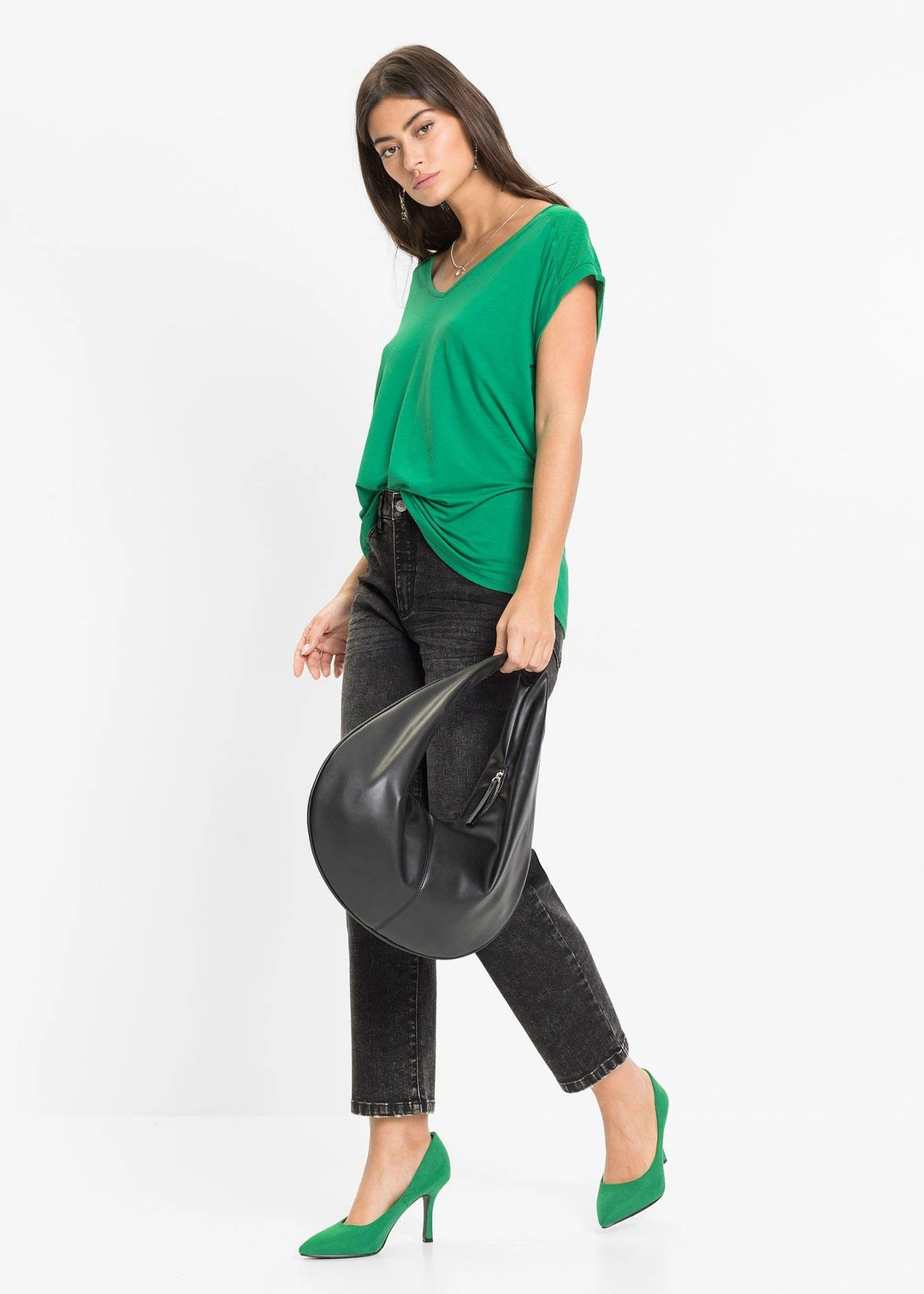 T-shirt doux en viscose extensible - 2