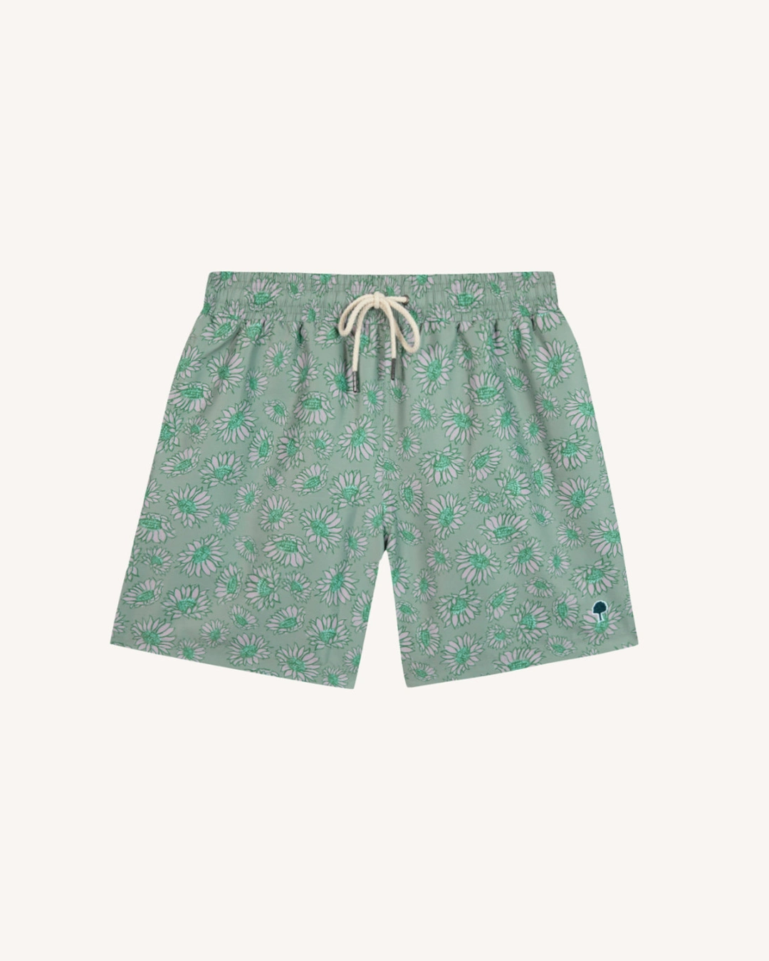 Short de bain vert clair et multicolore - MIMIZAN - 2