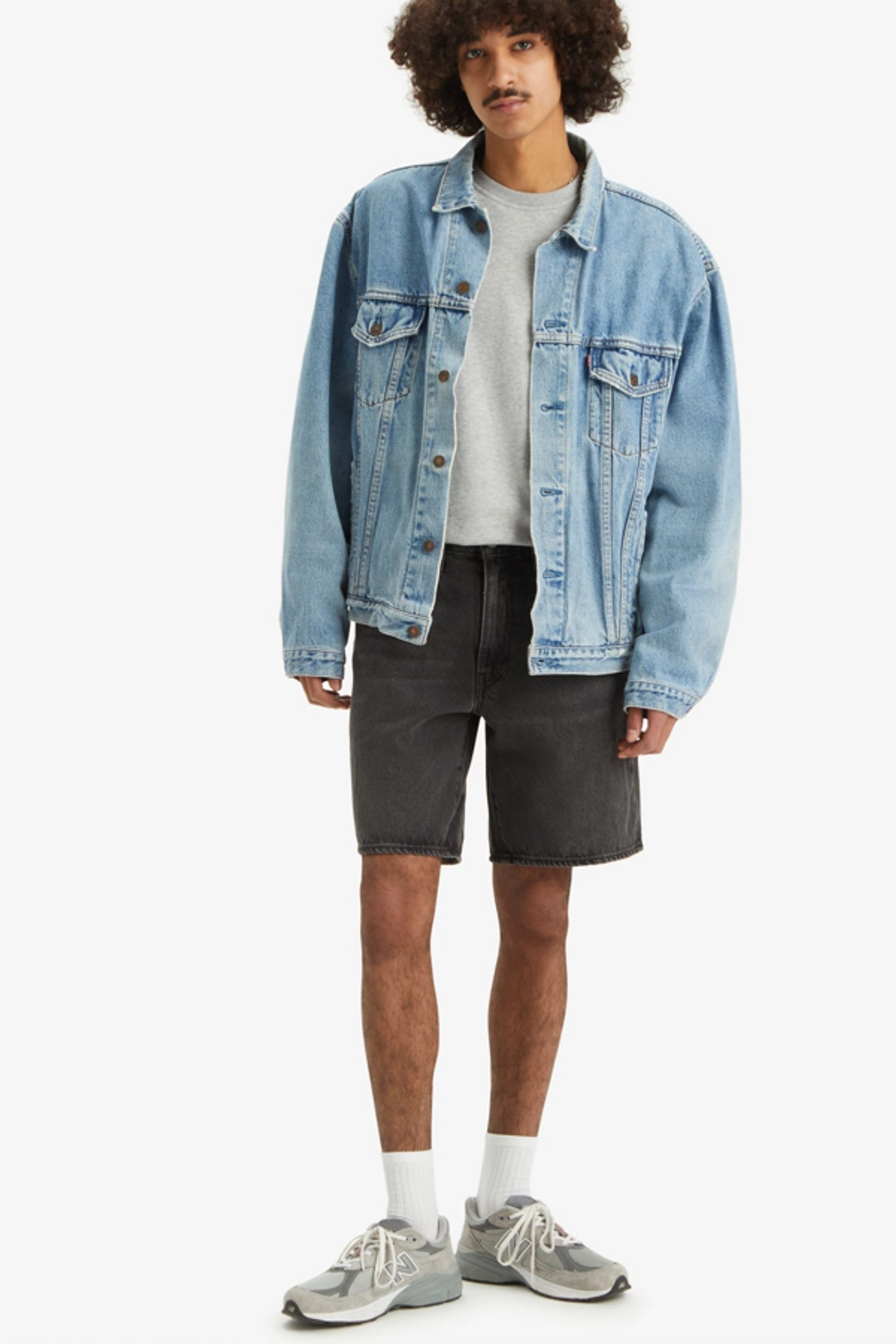 Levi's Short 468 Stay Loose - Homme - Noir / We Got Motion Shorts - 36