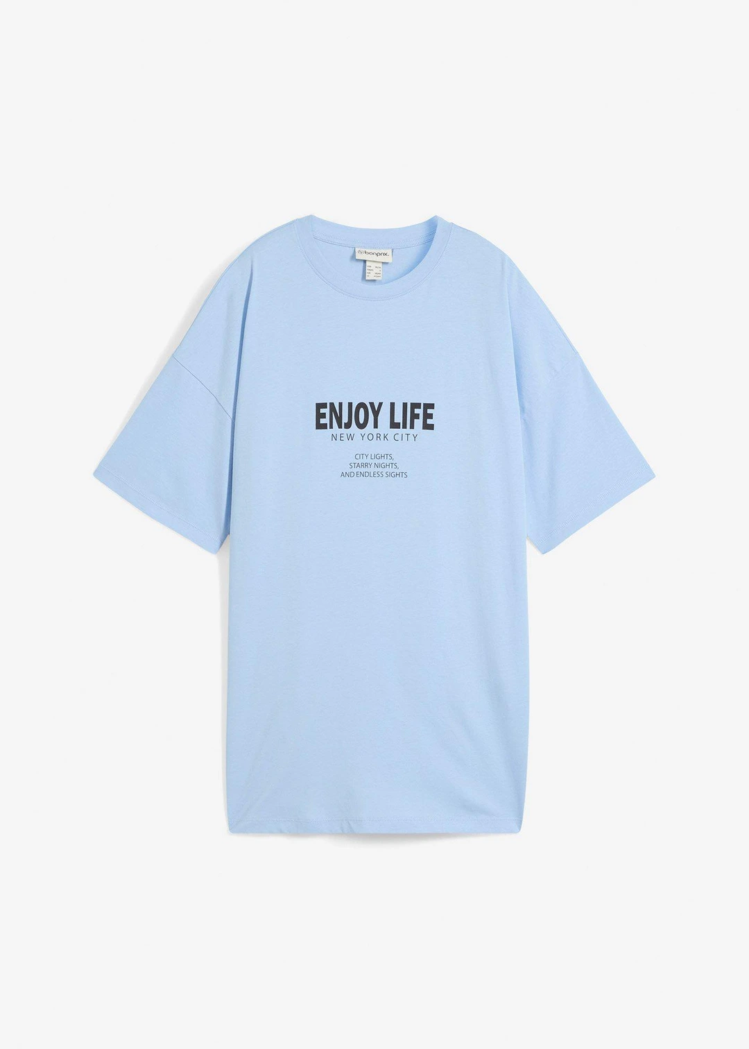 T-shirt oversize 100% coton