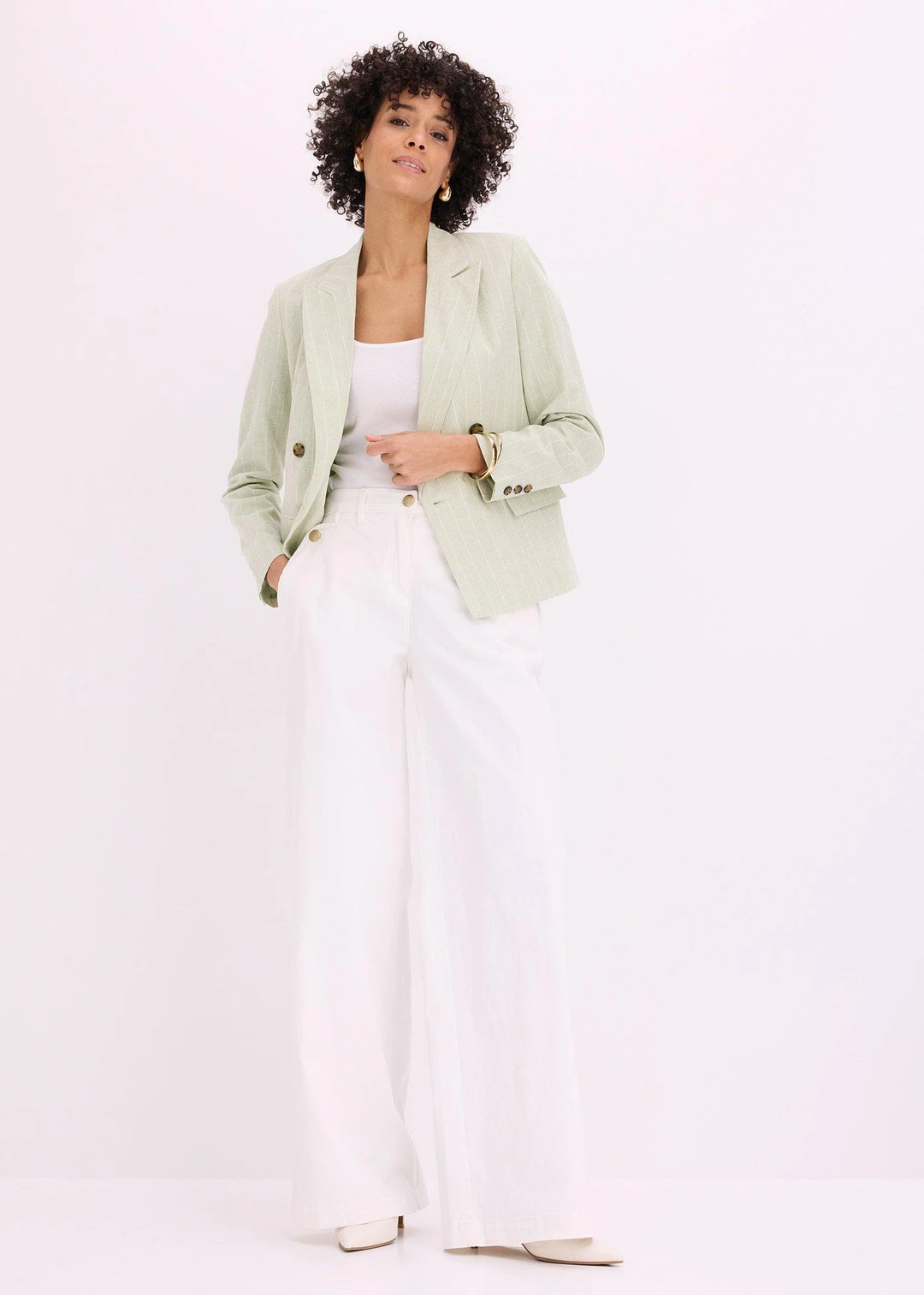Pantalon large et extensible - 2