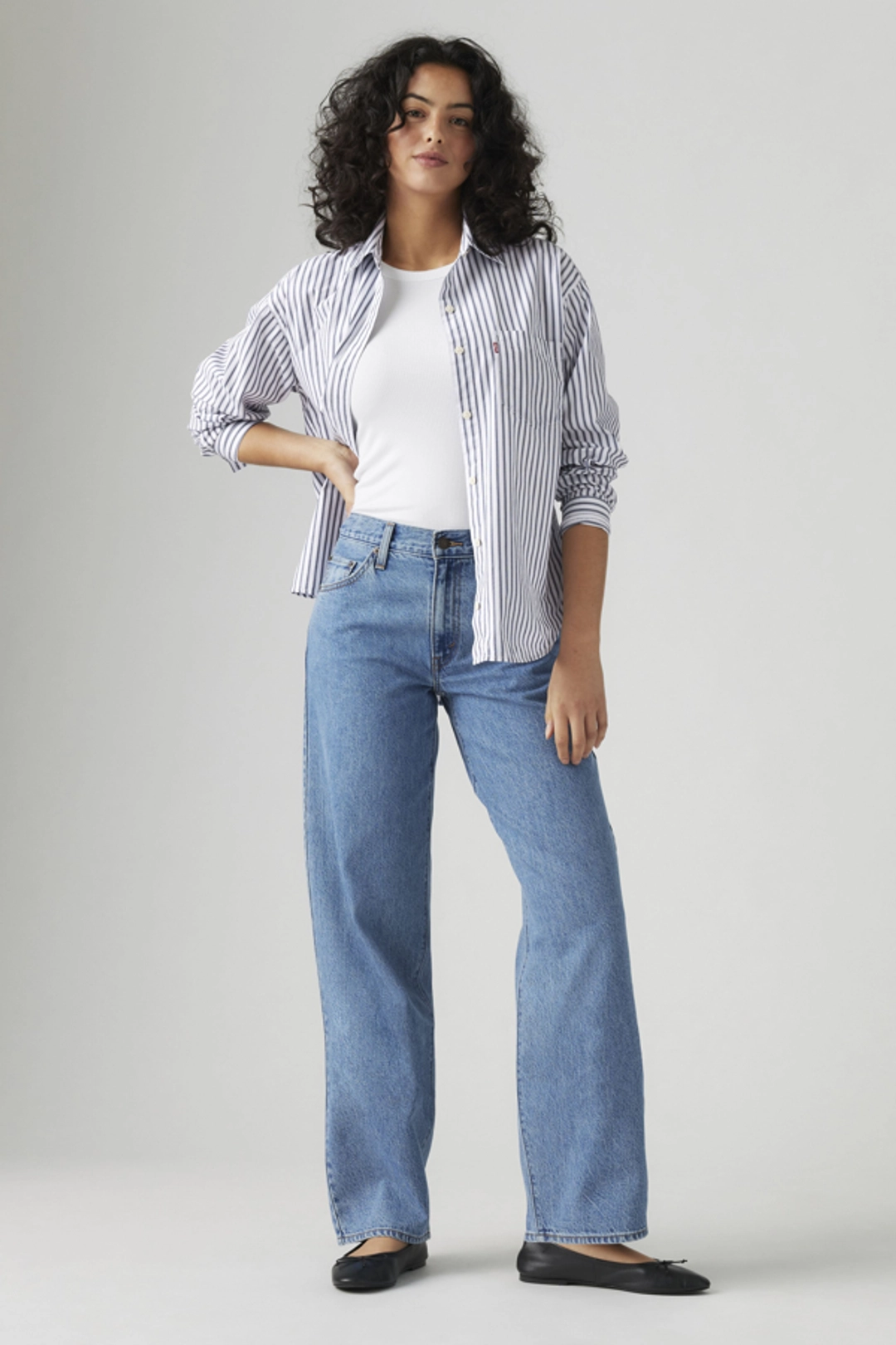 Levi's Jean Baggy Dad - Femme - Bleu / Easy Days - 34X32