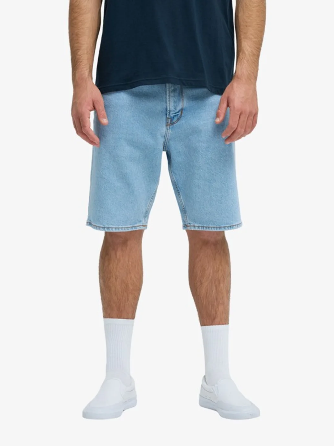 Regular - Short en denim pour Homme Bleu