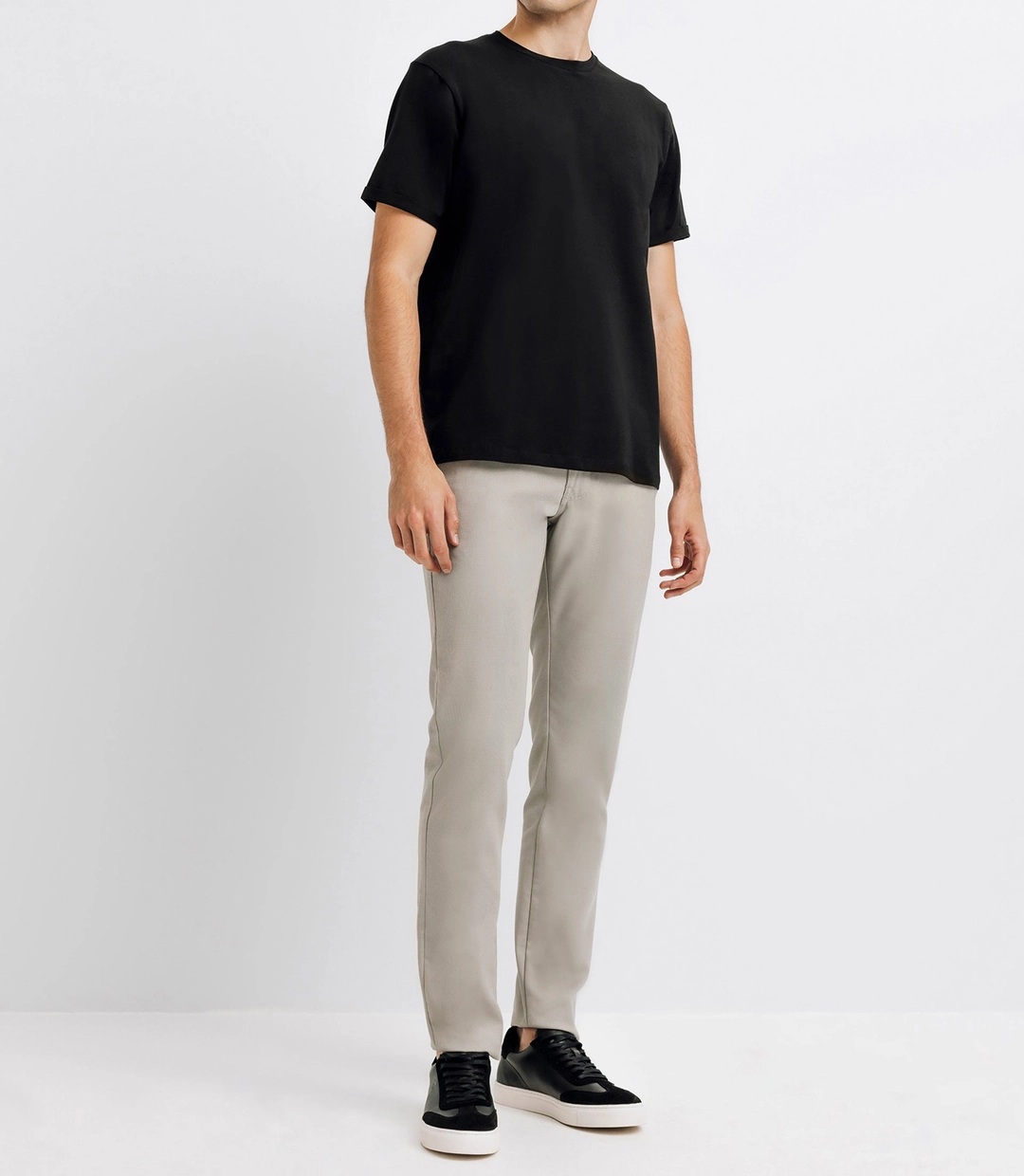 IZAC - T-shirt uni noir