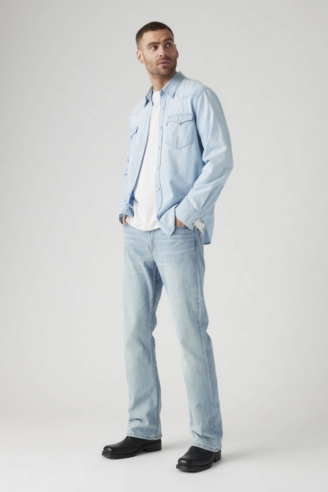 Levi's Jean 527 Slim Bootcut - Homme - Noir / Native Cali - 38X34