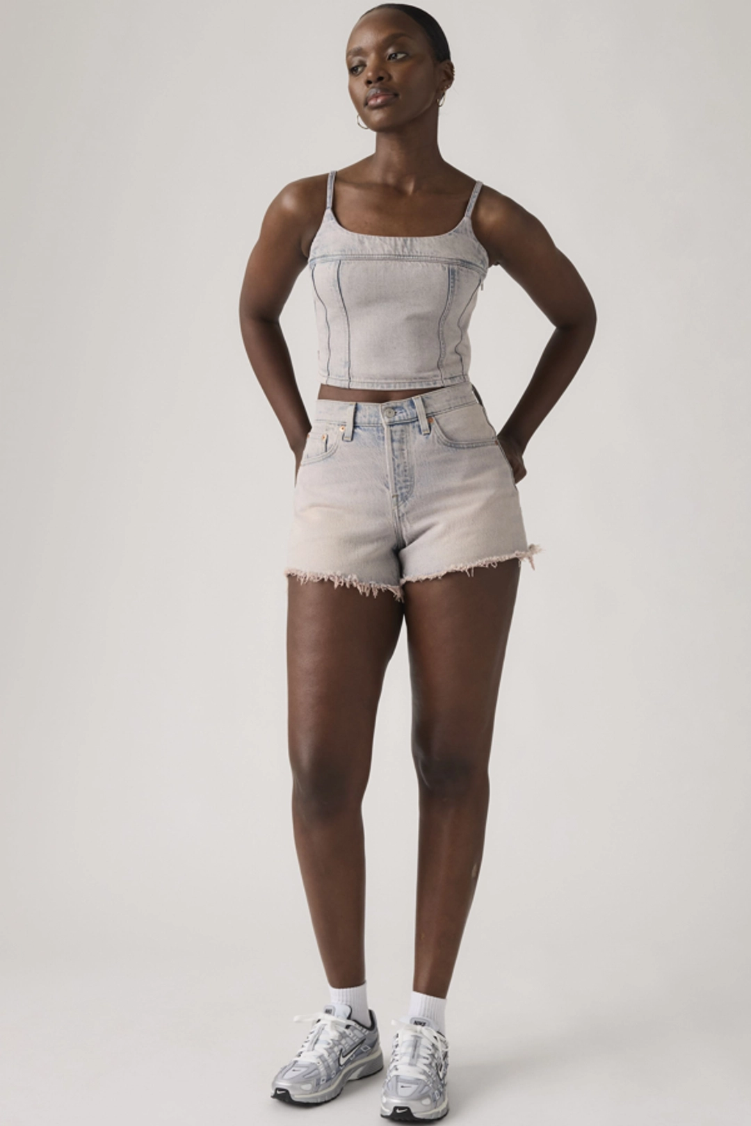 Levi's Short 501 Curve - Femme - Bleu / En Masse - 32
