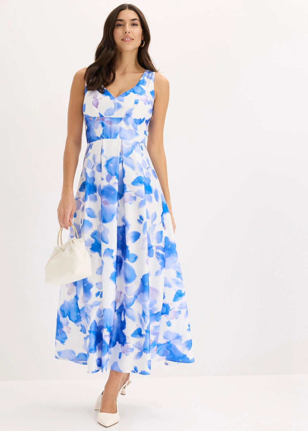 Robe longue en satin brillant - 2