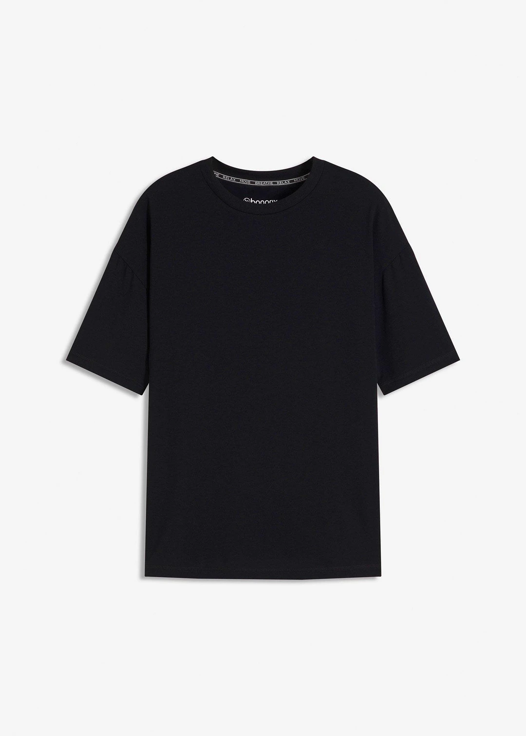 T-shirt de sport oversize avec coton, séchage rapide