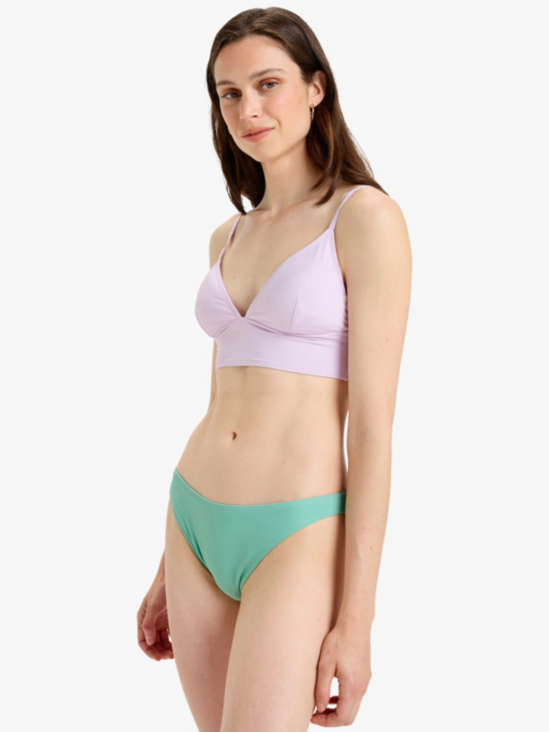 Lima - Bas de bikini couvrance classique pour Femme Vert