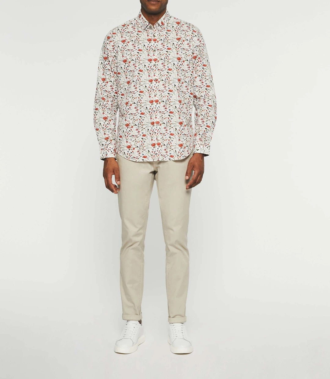 IZAC - Chemise casual à imprimé blanche JILL