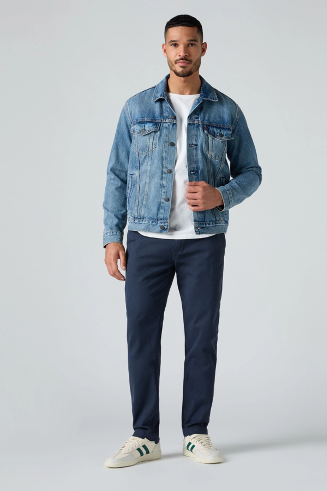 Levi's Pantalon XX Chino Standard Taper - Homme - Noir / Mineral Black Shady - 40X34