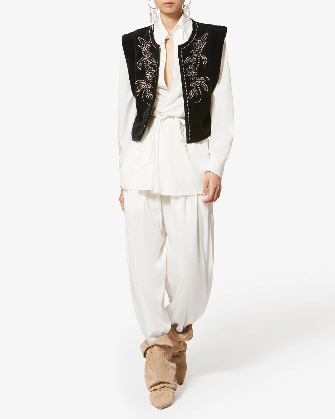 Pantalon Inaya - Femme - Kaki - Taille 42 - 6