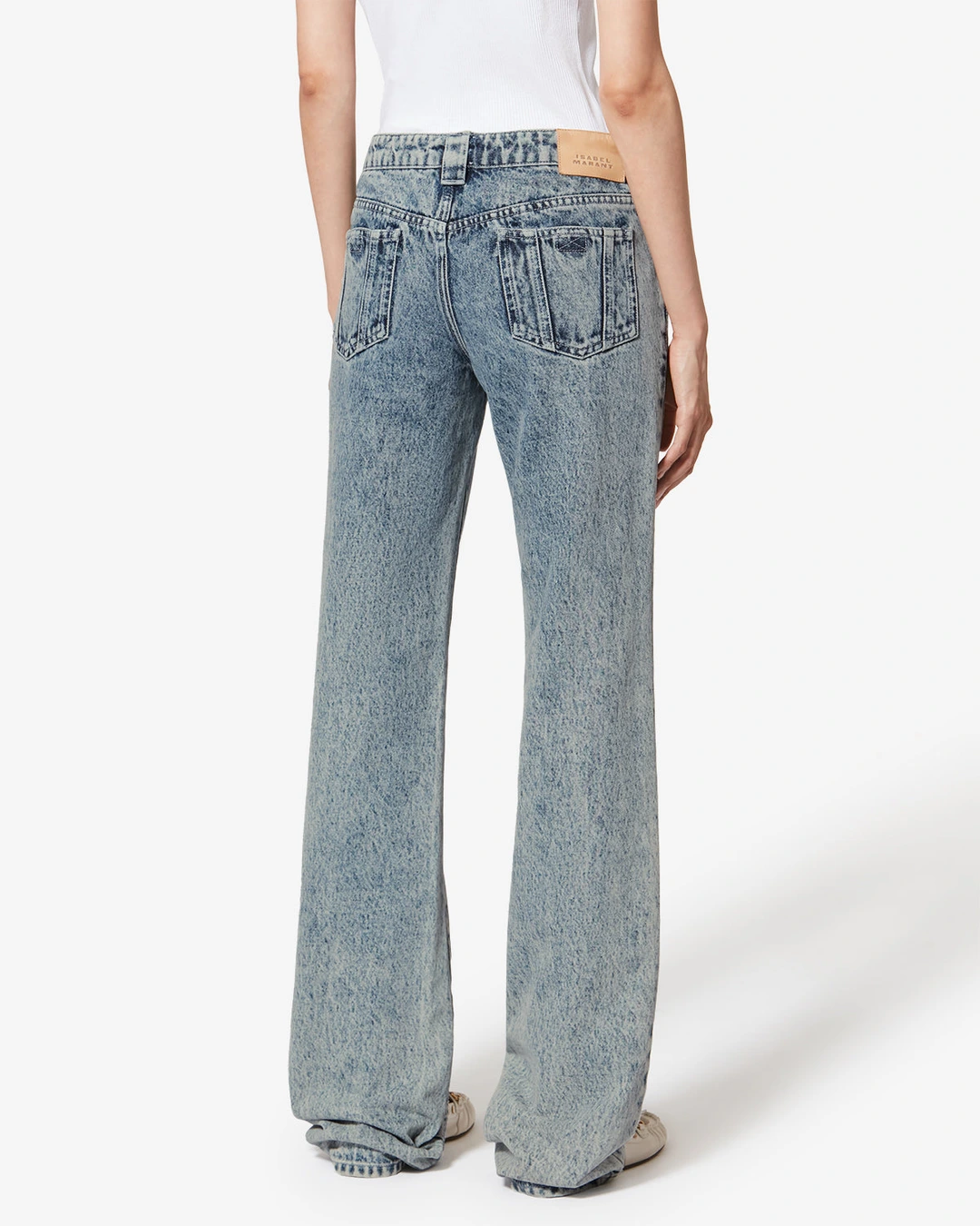 Pantalon Jaylis - Femme - Bleu Clair - Taille 42 - Marant Étoile - 3