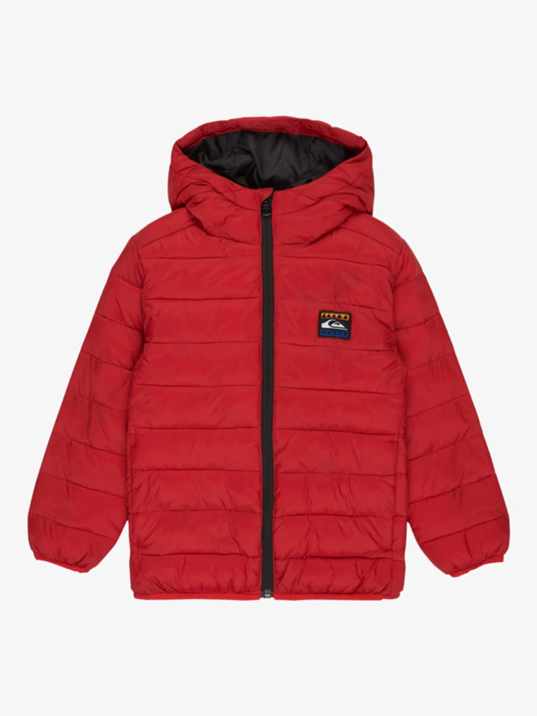 Scaly - Veste isolante à capuche pour Garçon Rouge