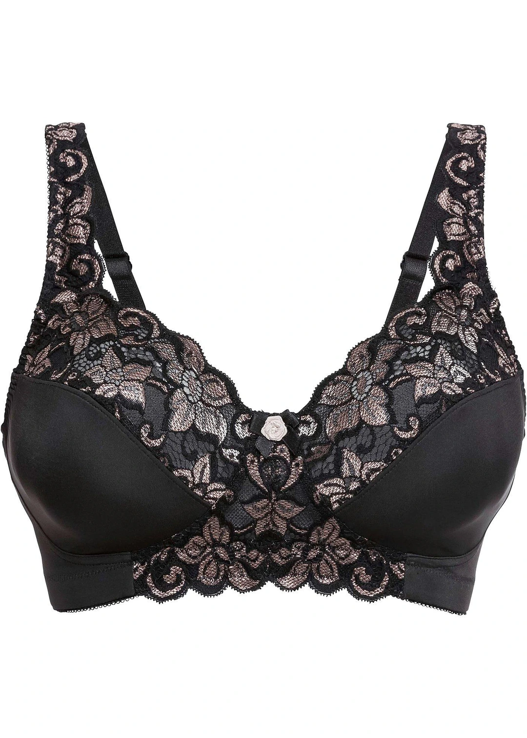 Soutien-gorge minimiseur sans armatures à bretelles rembourrées