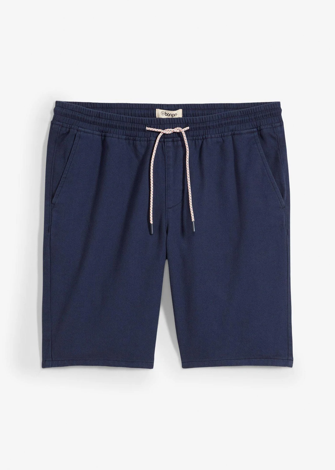 Bermuda 100% coton à taille élastiquée, regular
