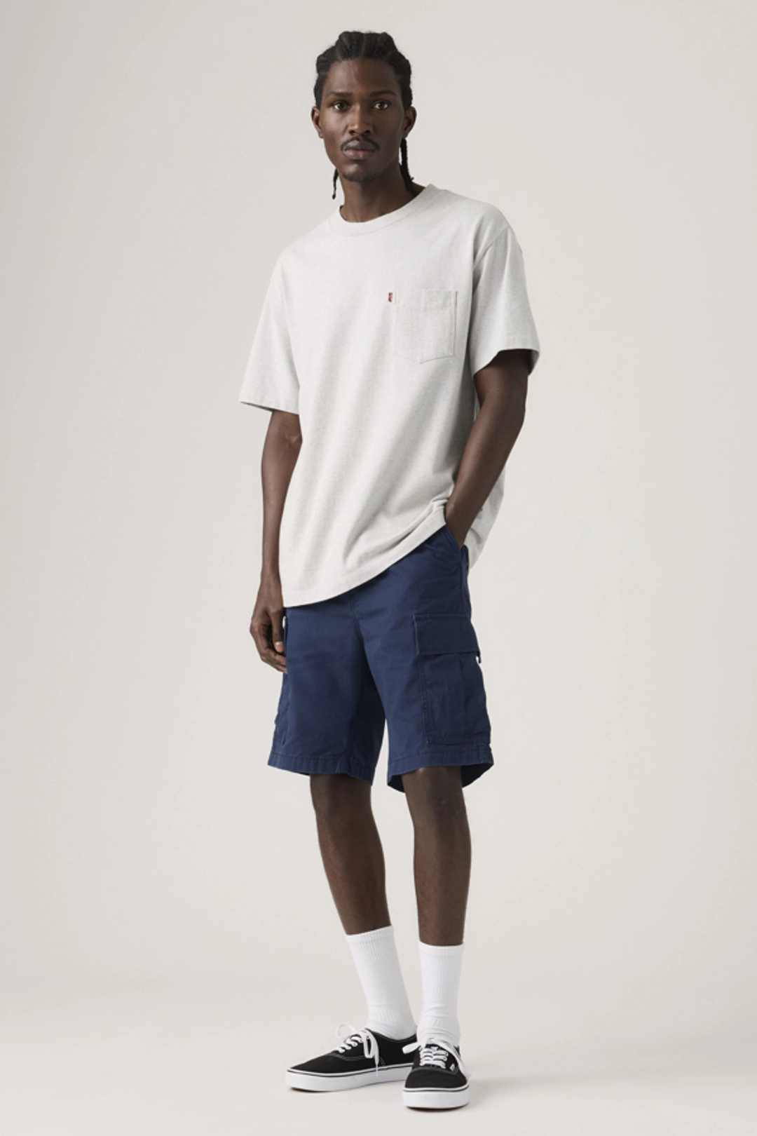 Levi's Carrier Cargo Shorts - Homme - Noir / Meteorite Lightweight - 36