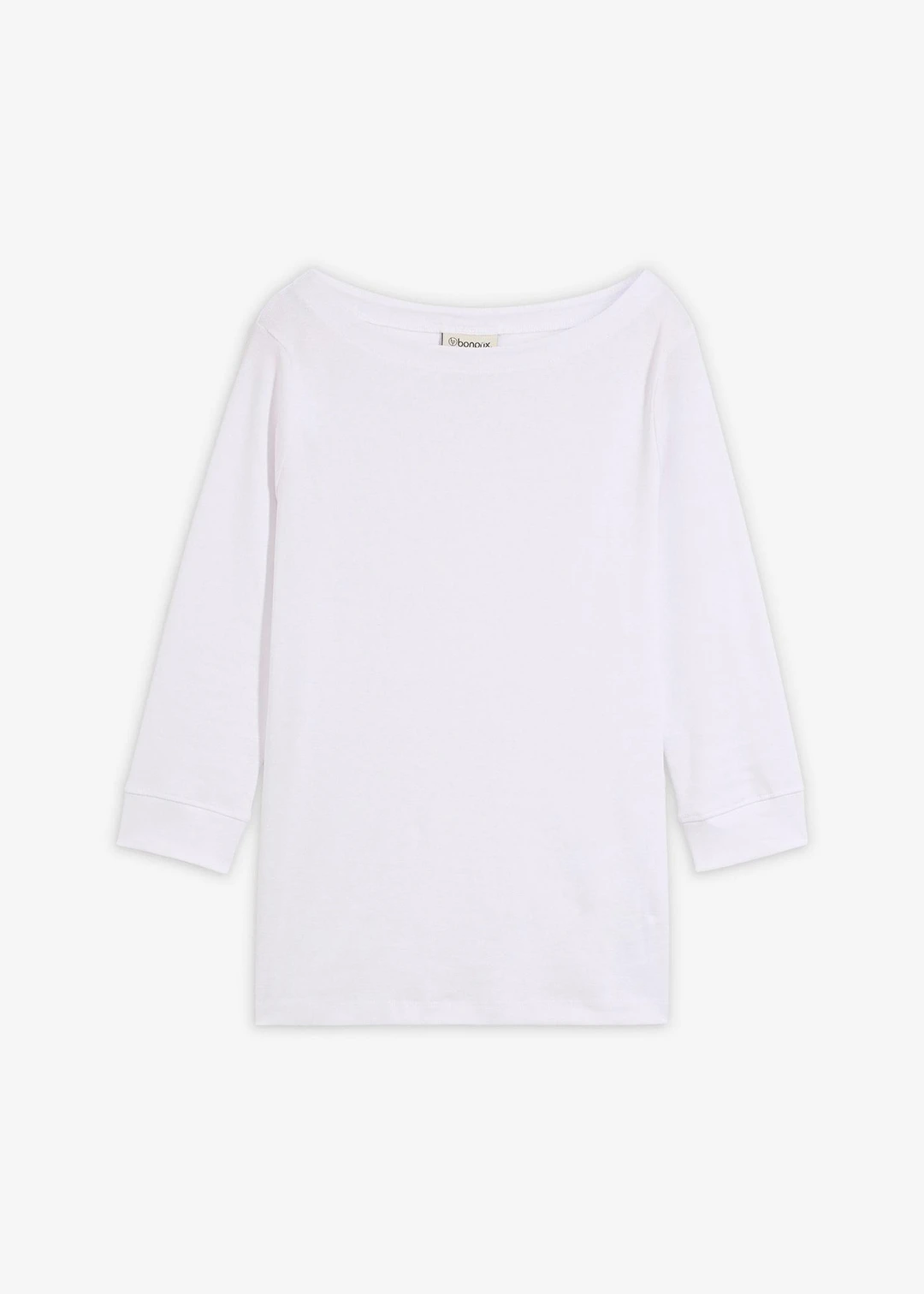 T-shirt manches longues 100% coton