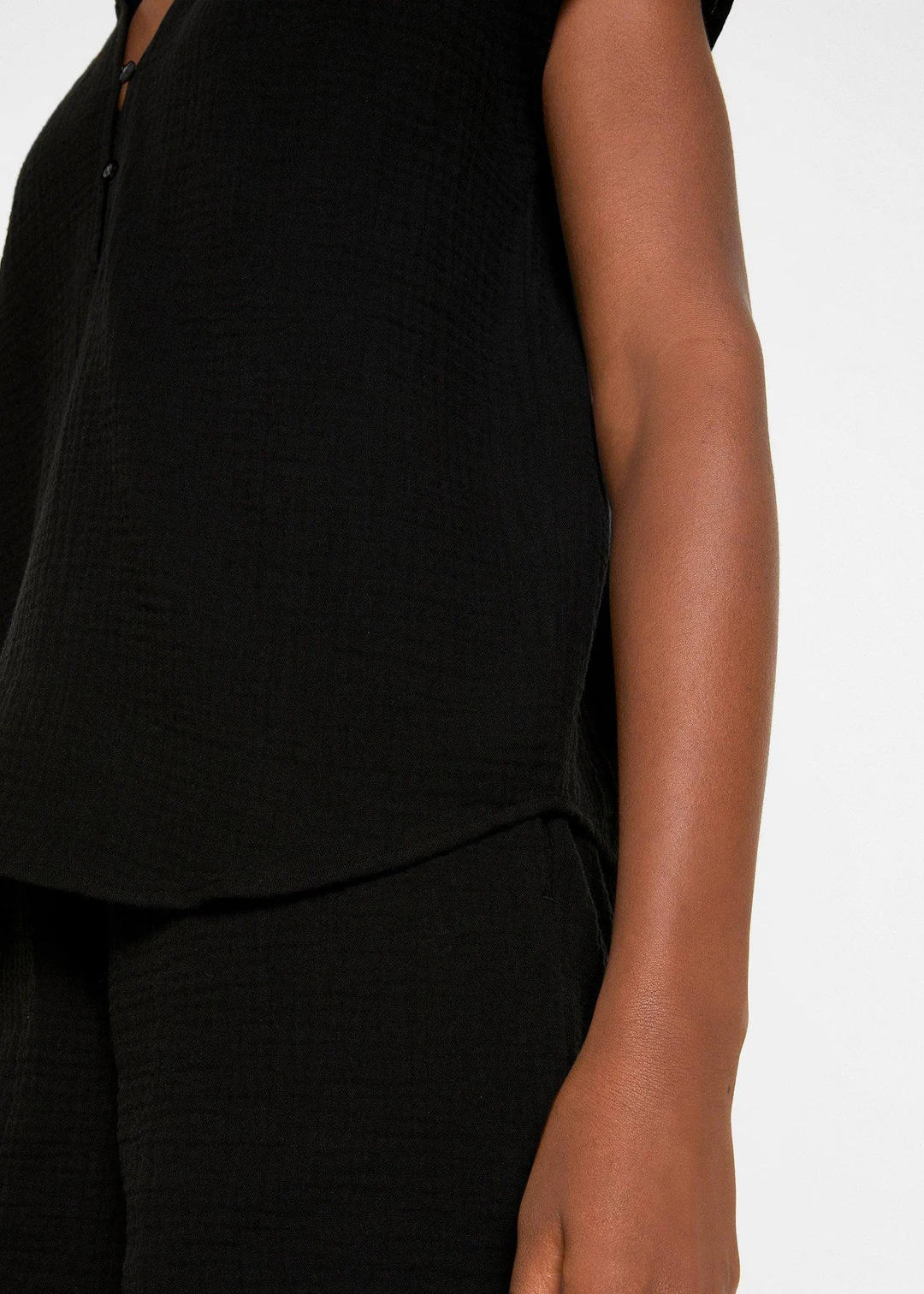 Blouse en gaze de coton