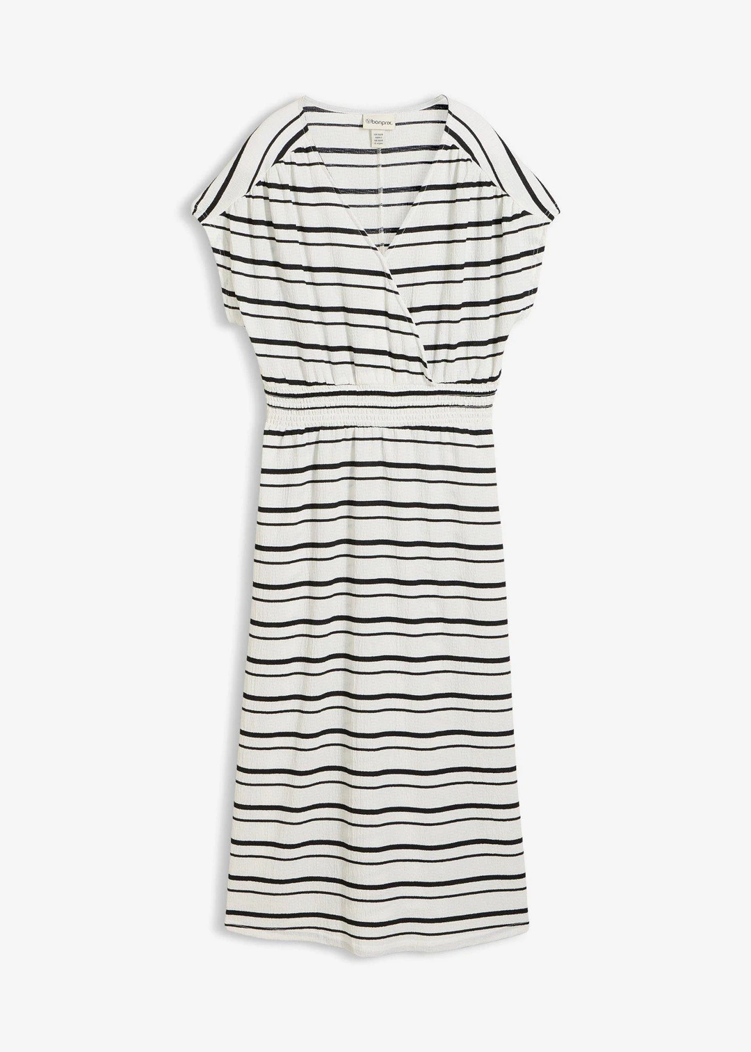 Robe en jersey crêpe aérien