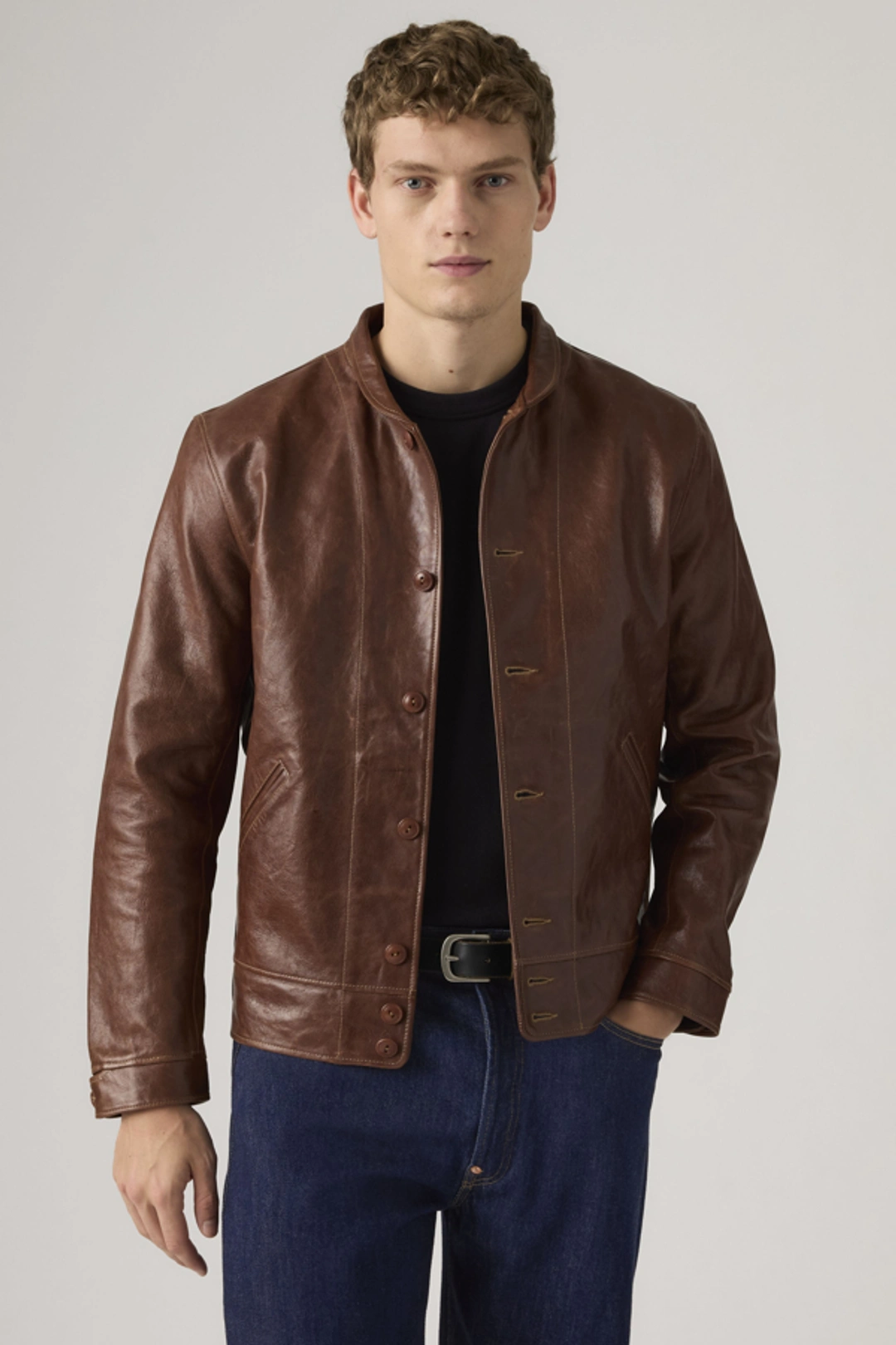Levi's Vintage Clothing Veste Menlo Cossack - Homme - Marron / Golden Brown - XL