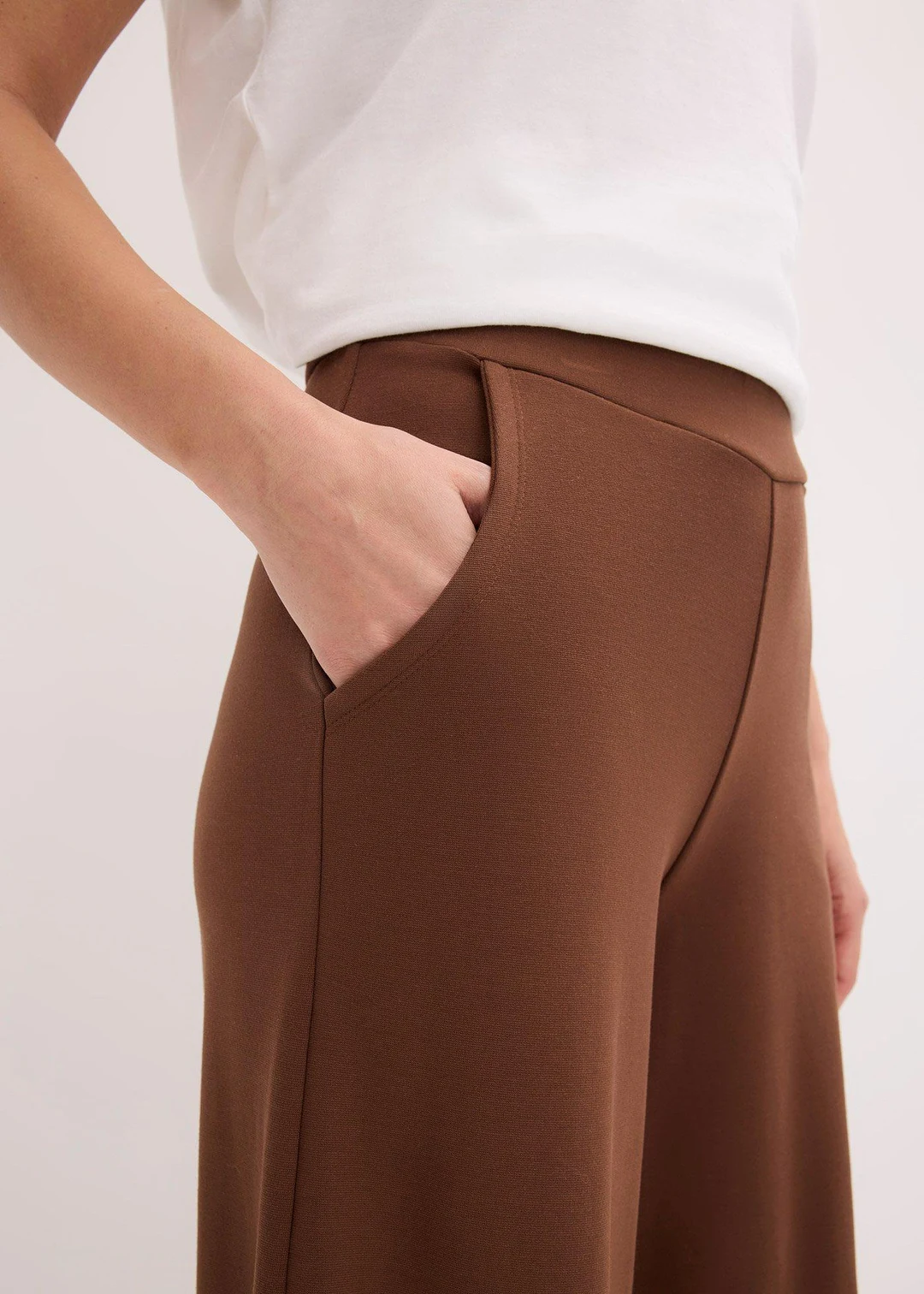 Jupe-culotte en viscose majoritaire - 3
