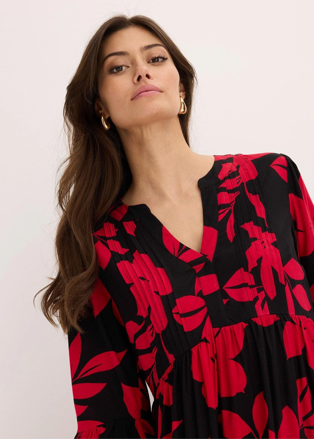 Robe longue en viscose fluide - 3