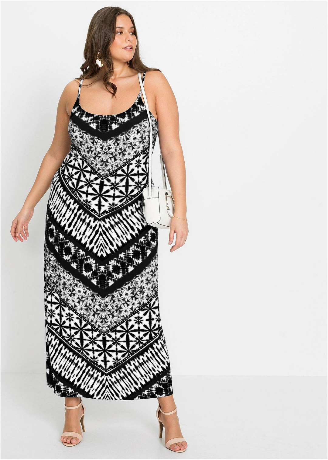 Robe longue imprimée - 2