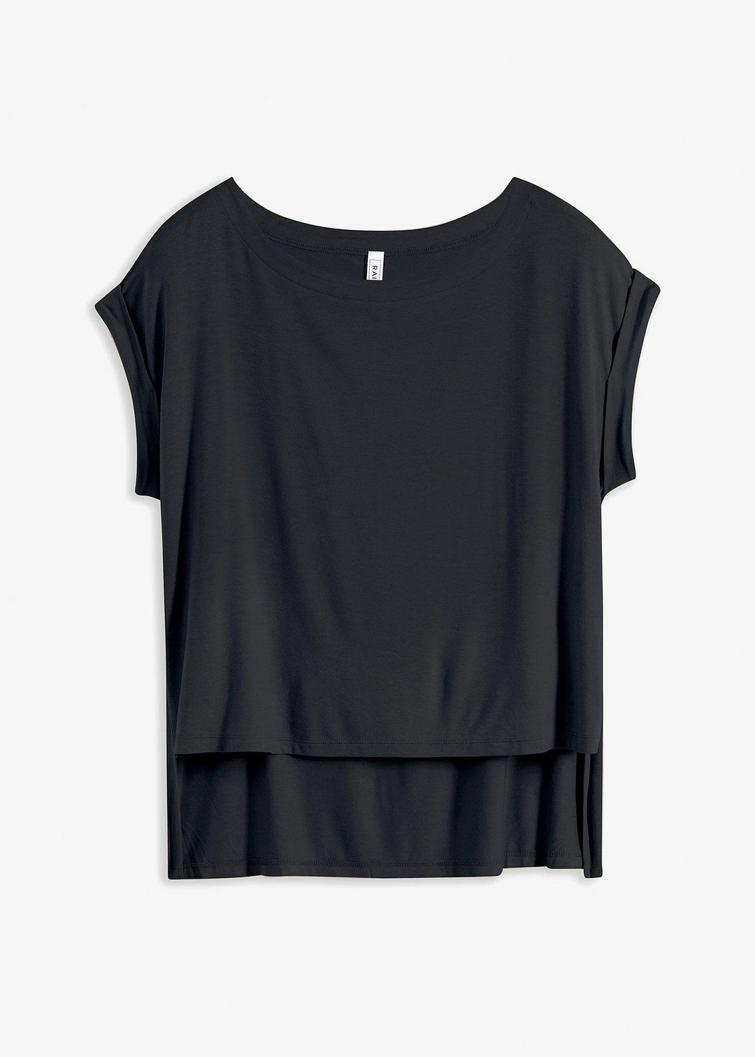 T-shirt oversize en viscose fluide