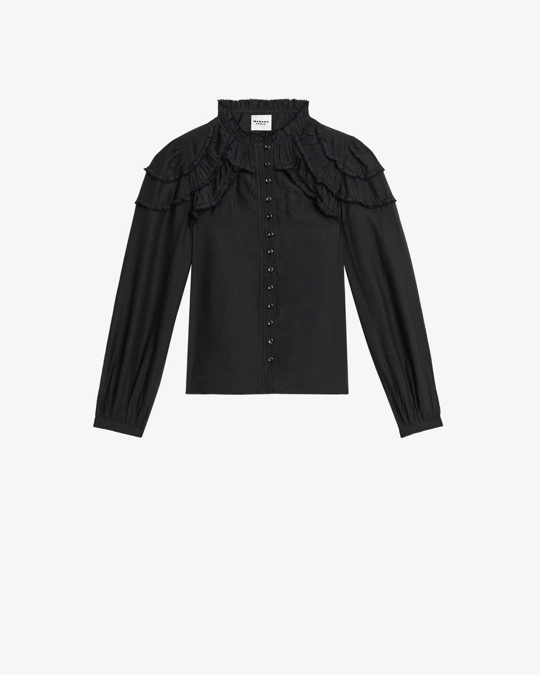 Blouse Christa - Femme - Noir - Taille 42 - Marant Étoile